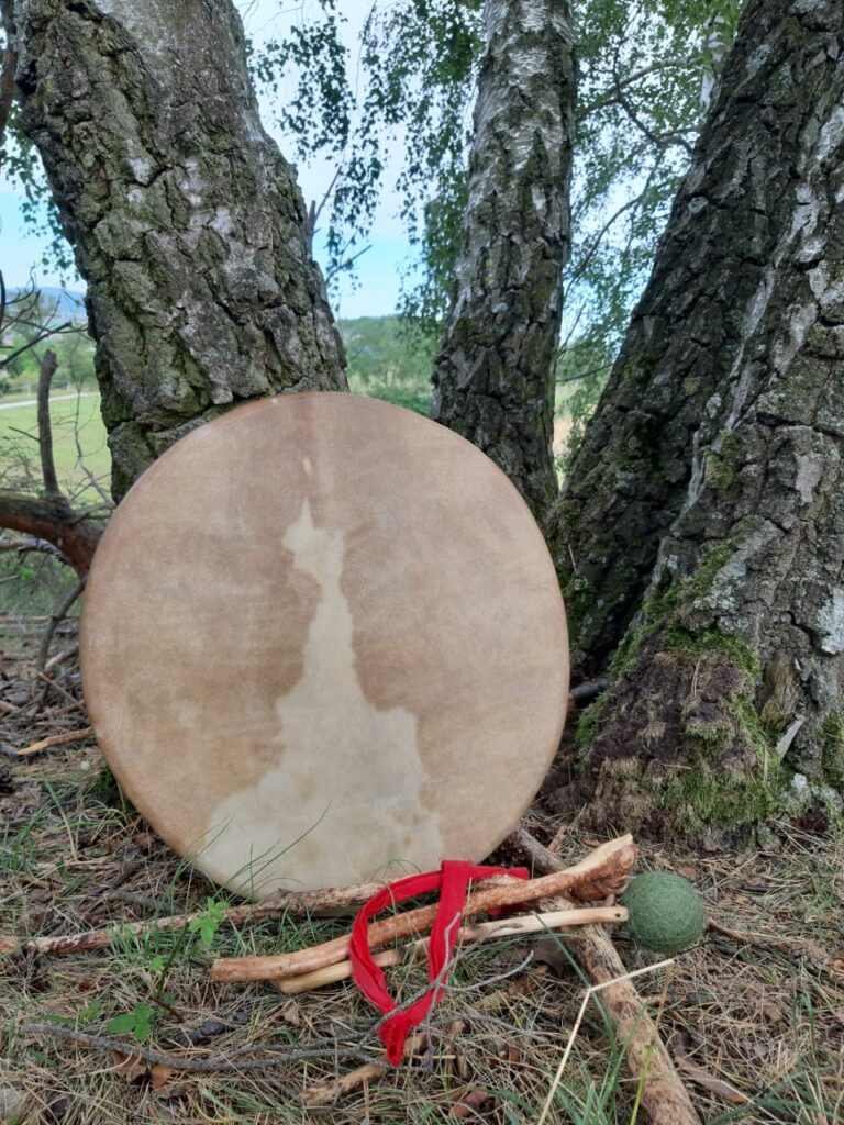 Schamanische Rahmentrommel