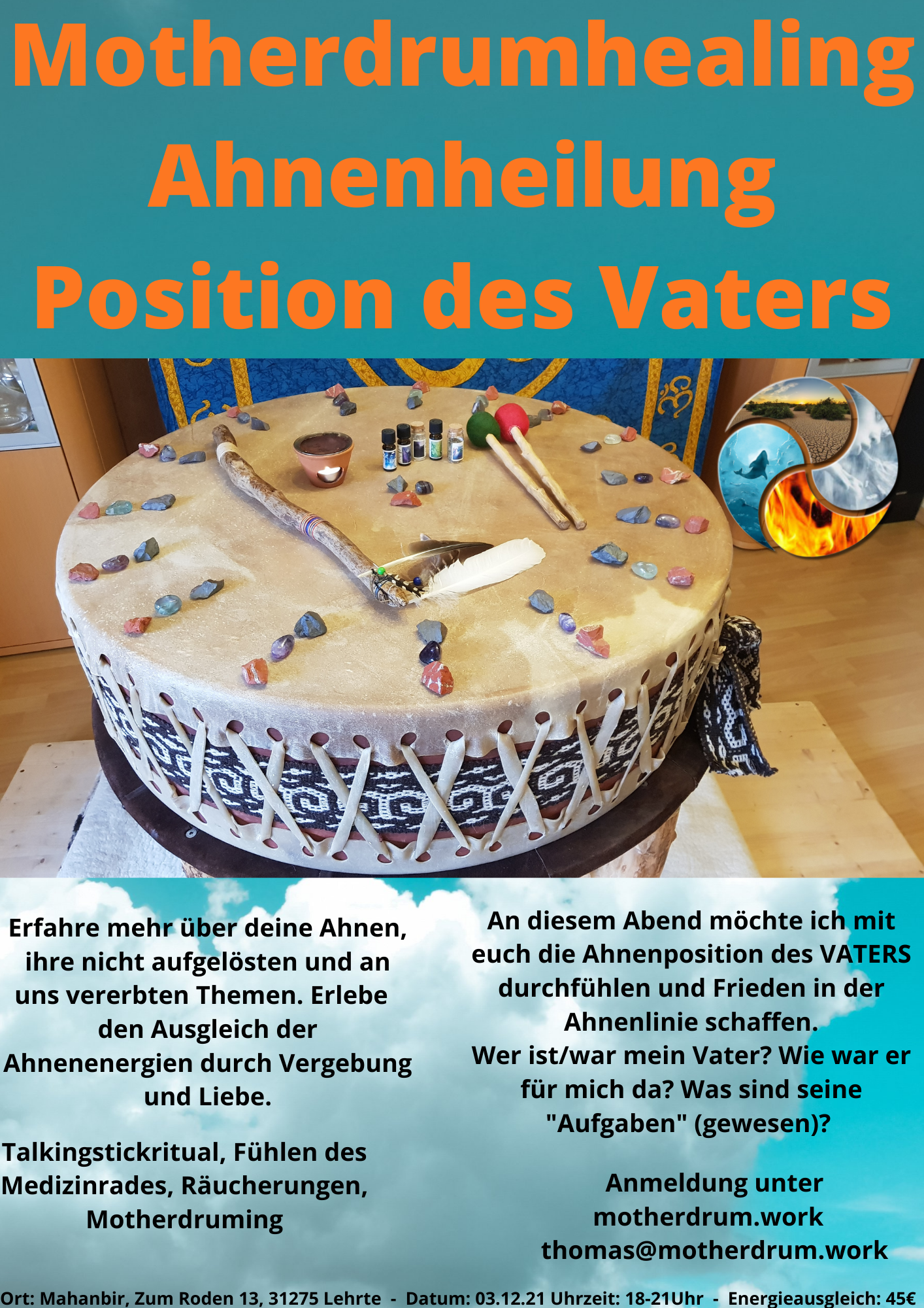 Ahnenheilung – Position des Vaters